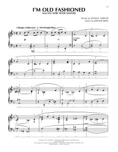 I'm Old Fashioned von Jerome Kern (Download) 
