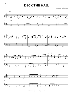Deck The Hall [Jazz version] von Traditional Welsh Carol (Download) 