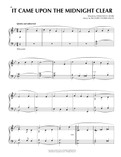 It Came Upon The Midnight Clear [Jazz version] von Edmund Hamilton Sears (Download) 