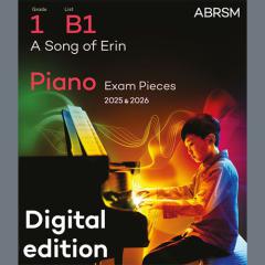 A Song of Erin (Grade 1, list B1, from the ABRSM Piano Syllabus 2025 & 2026) (Download) 