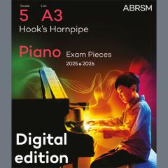 Hook's Hornpipe (Grade 5, list A3, from the ABRSM Piano Syllabus 2025 & 2026) (Download) 