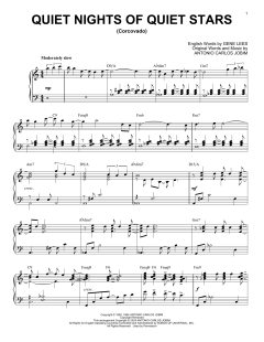 Quiet Nights Of Quiet Stars (Corcovado) von Andy Williams (Download) 