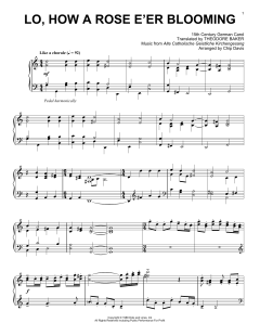 Lo, How A Rose E'er Blooming von Mannheim Steamroller (Download) 