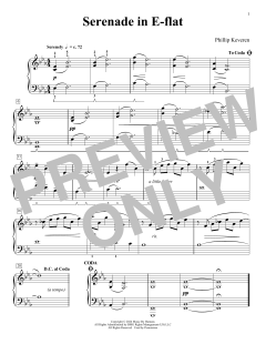 Serenade In E-flat (Close Your Sleepy Eyes) (Download) 