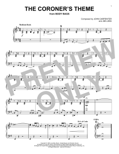 The Coroner's Theme von Jim Lang (Download) 