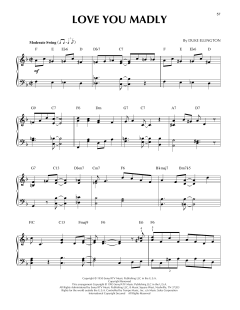 Love You Madly von Duke Ellington (Download) 