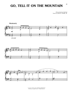 Go, Tell It On The Mountain von Jr., John W. Work (Download) 