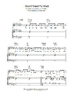 I Don't Want To Wait (theme from Dawson's Creek) von Claude Debussy (Download) 