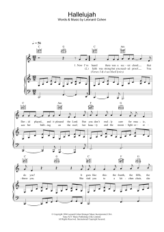 Hallelujah von Leonard Cohen (Download) 
