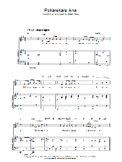 Pokarekare Ana von Astor Piazzolla (Download) 