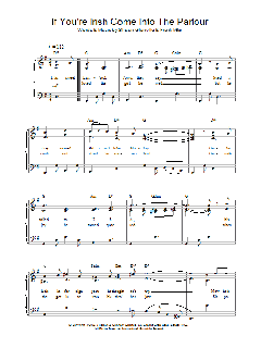 If You're Irish Come Into The Parlour von F Miller (Download) 