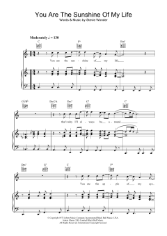 You Are The Sunshine Of My Life von Stevie Wonder (Download) 