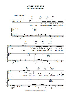 Sweet Sangria von Harold Arlen (Download) 