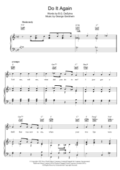 Do It Again von George Gershwin (Download) 