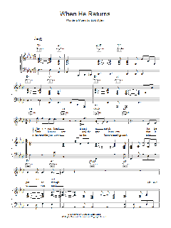 When He Returns von Sammy Cahn (Download) 