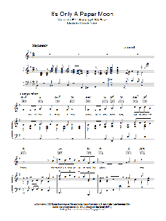 It's Only A Paper Moon von Johnny Marks (Download) 