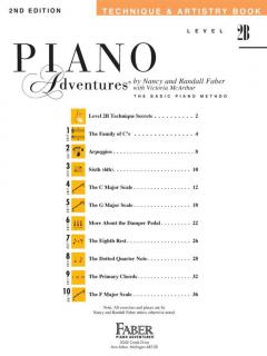 Piano Adventures: Technique & Artistry Book - Level 2B von Randall Faber 