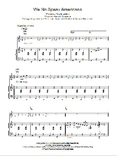 We No Speak Americano von Edward Elgar (Download) 