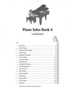 Piano Solos Book 4 
