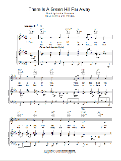 There Is A Green Hill Far Away von George C. Stebbins (Download) 