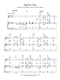 Tea For Two von Vincent Youmans (Download) 