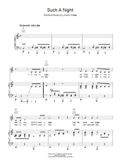 Such A Night von Elvis Presley (Download) 