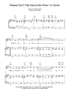 Please Don't Talk About Me When I'm Gone von Kay Starr (Download) 