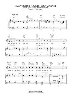 I Don't Stand A Ghost Of A Chance von Bing Crosby (Download) 