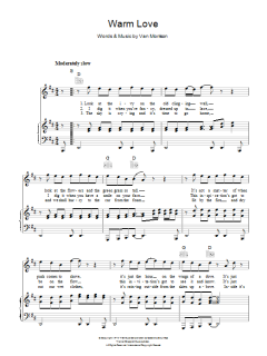 Warm Love von Van Morrison (Download) 