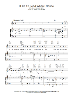 I Like To Lead When I Dance von Frank Sinatra (Download) 