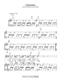 Holocene von Bon Iver (Download) 