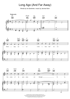 Long Ago And Far Away von Jerome Kern (Download) 