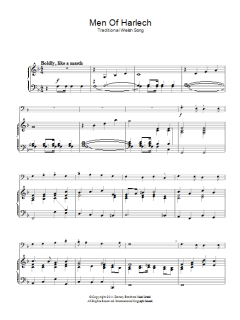 Men Of Harlech von Claude Debussy (Download) 