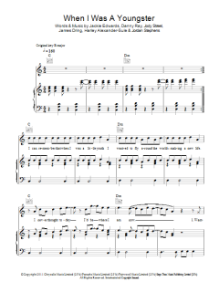 When I Was A Youngster von Claude Debussy (Download) 