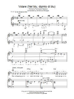 Volare (Nel Blu, Dipinto Di Blu) von Russell Watson (Download) 