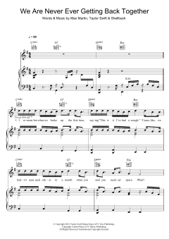 We Are Never Ever Getting Back Together von Taylor Swift (Download) 