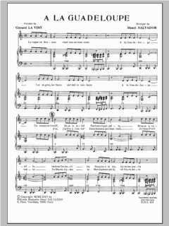 A La Guadeloupe von Henri Salvador (Download) 