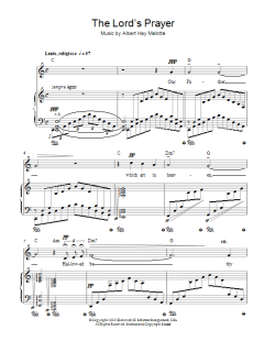 The Lord's Prayer von Peter Iljitsch Tschaikowsky (Download) 