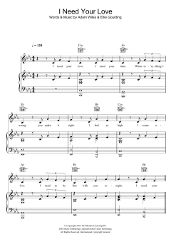 I Need Your Love (featuring Ellie Goulding) (Download) 