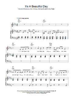 It's A Beautiful Day von Michael Bublé (Download) 