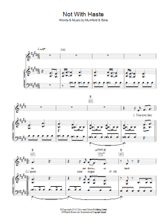 Not With Haste von Mumford & Sons (Download) 