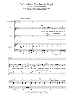 Do You Hear The People Sing? von Alberto Iglesias (Download) 