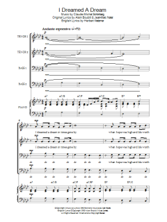 I Dreamed A Dream von Les Miserables (Download) 