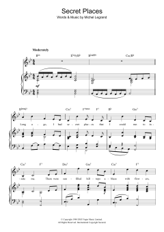 Secret Places von Michel Legrand (Download) 