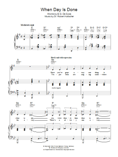 When Day Is Done von Traditional (Download) 