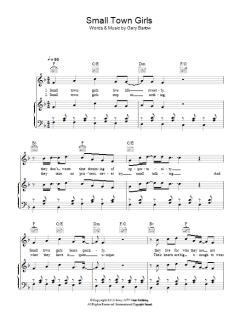 Small Town Girls von Gary Barlow (Download) 