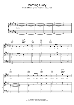 Morning Glory von Alan Menken (Download) 