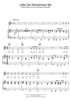 Little Ole Winedrinker Me von Dean Martin (Download) 
