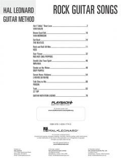 Rock Guitar Songs 
