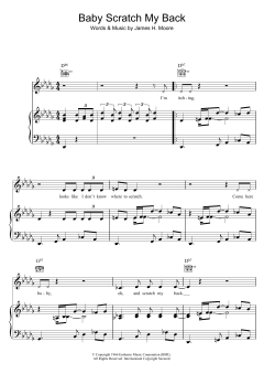 Baby Scratch My Back von Otis Redding (Download) 